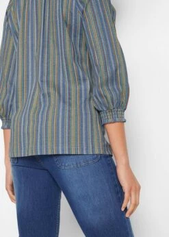 T-shirt Tunique à Manches 3/4, Rayé -Venus Mode Winkel 22008654 jF2OlGmM