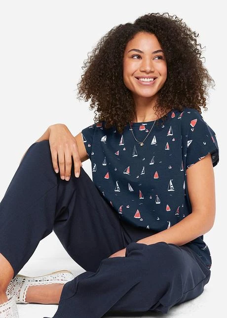 T-shirt Décontracté, Manches Courtes 8 T-shirt Décontracté, Manches Courtes - Afbeelding 6