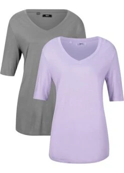 Lot De 2 T-shirts En Viscose 18 Lot De 2 T-shirts En Viscose -Venus Mode Winkel 22017151 8bDVexcA