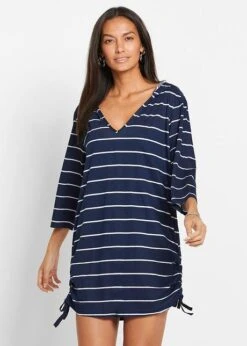 T-shirt Long De Plage à Capuche -Venus Mode Winkel 22021026 e9pGUteZ