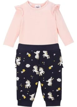 Body Manches Longues + Pantalon Sweat Bébé (Ens. 2 Pces.) Coton