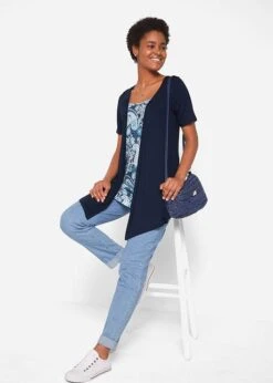 T-shirt 2en1 Imprimé à Encolure Ronde 11 T-shirt 2en1 Imprimé à Encolure Ronde -Venus Mode Winkel 22023600 JMg8DwpF