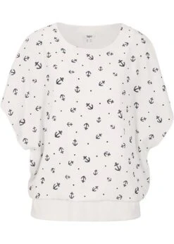 Blouse En Georgette, Manches Courtes -Venus Mode Winkel 22023614 5BhAxMI6