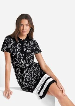 Robe Polo Avec Inscription -Venus Mode Winkel 22028451 4AQfinpI