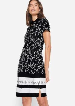 Robe Polo Avec Inscription -Venus Mode Winkel 22028456 vrHKx897