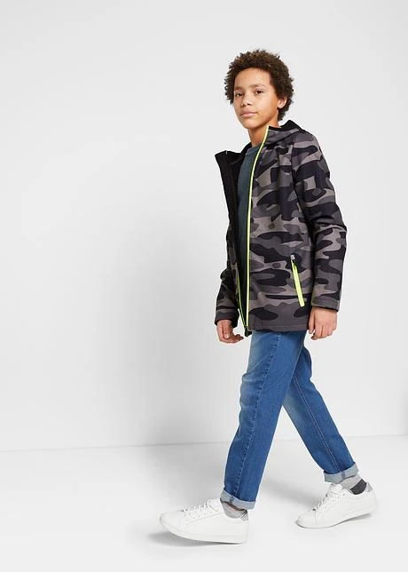 Veste Softshell Garçon à Imprimé Camouflage 6 Veste Softshell Garçon à Imprimé Camouflage - Afbeelding 4