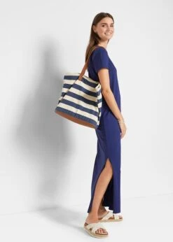 Robe Longue En Coton Avec Fente 12 Robe Longue En Coton Avec Fente -Venus Mode Winkel 22037175 4G4uBODP