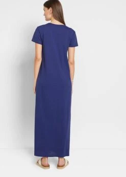 Robe Longue En Coton Avec Fente 11 Robe Longue En Coton Avec Fente -Venus Mode Winkel 22037180 6MSXwSHr