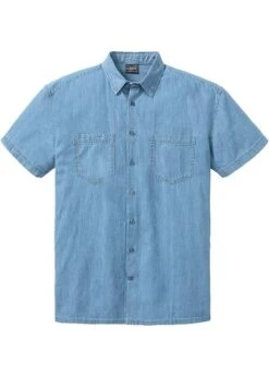 Rainbow Chemise En Jean à Manches Courtes, Loose Fit -Venus Mode Winkel 22039868 A9ACLjuk