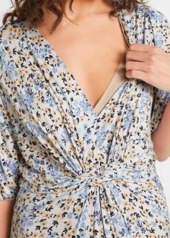 Robe Longue De Grossesse Avec Fonction Allaitement -Venus Mode Winkel 22066761 izNvlQ0c