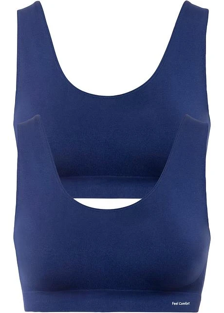 Lot De 2 Brassières Sans Coutures Feel Comfort 3 Lot De 2 Brassières Sans Coutures Feel Comfort