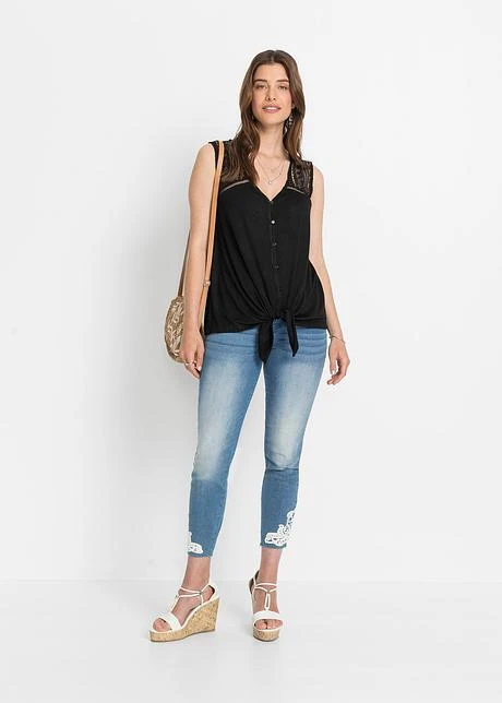 Top à Dentelle En Viscose 6 Top à Dentelle En Viscose - Afbeelding 4