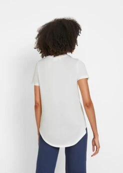 T-shirt Long En Viscose Avec Base Arrondie 11 T-shirt Long En Viscose Avec Base Arrondie -Venus Mode Winkel 22081024 aoTwjE2G