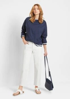 Jean Extensible, Wide, Longueur Cheville 11 Jean Extensible, Wide, Longueur Cheville -Venus Mode Winkel 22081540 weuhnC7S
