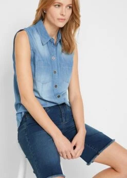 Short En Jean Super Stretch -Venus Mode Winkel 22081542 TZfjd53T