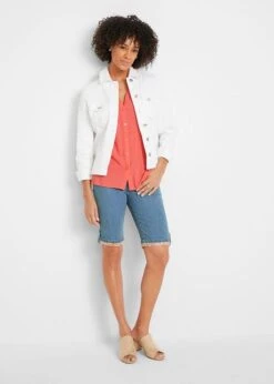 Bermuda Avec Revers Coloré 11 Bermuda Avec Revers Coloré -Venus Mode Winkel 22081745 JMgzJq4f