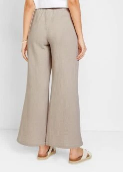 Pantalon Palazzo En Gaze De Coton -Venus Mode Winkel 22100748 55GB2I97