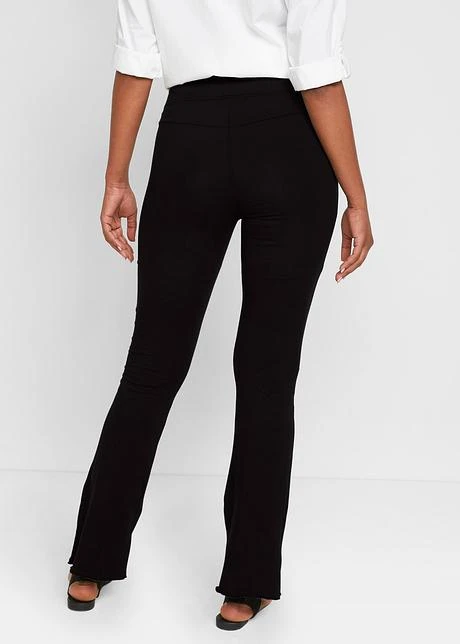 Lot De 2 Leggings évasés Avec Tour De Taille Confortable 5 Lot De 2 Leggings évasés Avec Tour De Taille Confortable - Afbeelding 3