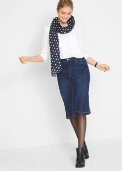 Jupe Extensible à Taille Haute Confortable -Venus Mode Winkel 22122484 tbz199Wv