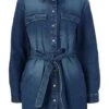 Robe En Jean Avec Ceinture