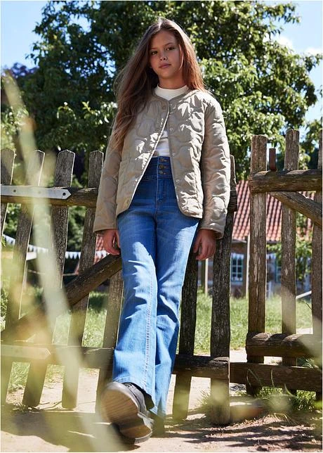 Jean Taille Haute Fille, Flared 8 Jean Taille Haute Fille, Flared - Afbeelding 6