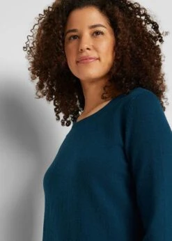 Robe En Maille Basique Avec Coton Recyclé -Venus Mode Winkel 22134034 LX6roKya