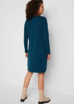 Robe En Maille Basique Avec Coton Recyclé -Venus Mode Winkel 22134040 F1Vka1ls