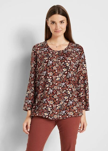 Blouse En Viscose Avec Base élastiquée 4 Blouse En Viscose Avec Base élastiquée - Afbeelding 2