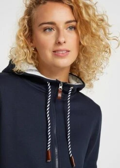 Gilet Sweat Long à Capuche -Venus Mode Winkel 22136371 d5XG0A22