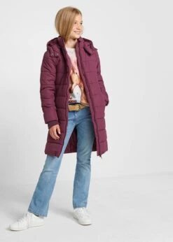 Manteau Matelassé Fille Avec Capuche Amovible -Venus Mode Winkel 22139687 D43xt2ZP