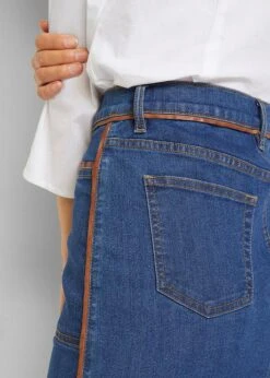 Jupe En Jean Avec Passepoil PU 13 Jupe En Jean Avec Passepoil PU -Venus Mode Winkel 22140788 mVTjiL6o