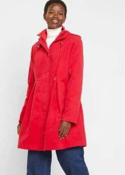 Manteau à Capuche Et Pli, Forme évasée -Venus Mode Winkel 22144469 aHG4S3yR