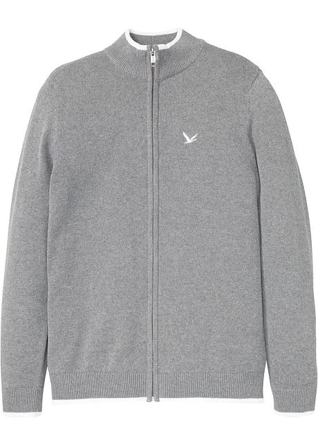 Gilet En Maille à Col Montant En Matière Recyclée 3 Gilet En Maille à Col Montant En Matière Recyclée