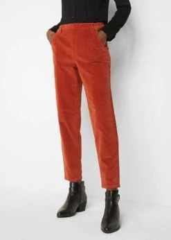 Pantalon En Velours Côtelé Avec Taille Haute Confortable, Longueur Cheville 10 Pantalon En Velours Côtelé Avec Taille Haute Confortable, Longueur Cheville -Venus Mode Winkel 22145799 dhLhifhy