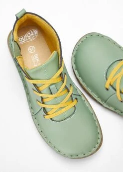 Boots à Lacets Confortables En Cuir 12 Boots à Lacets Confortables En Cuir -Venus Mode Winkel 22151968 rXIgdkv6