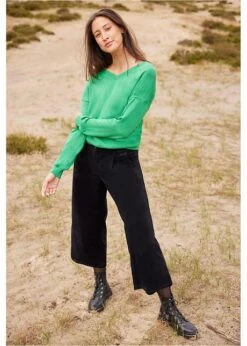 Jupe-culotte En Velours Côtelé Stretch Avec Taille Haute Confortable, Longueur 7/8 17 Jupe-culotte En Velours Côtelé Stretch Avec Taille Haute Confortable, Longueur 7/8 -Venus Mode Winkel 22154798 IMLCUxWI