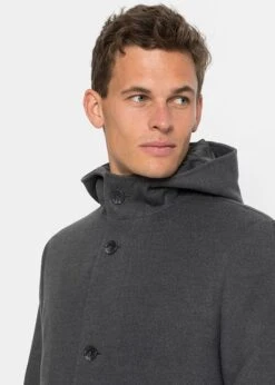 Manteau Court En Imitation Laine Avec Capuche -Venus Mode Winkel 22156696 gnyvreqp