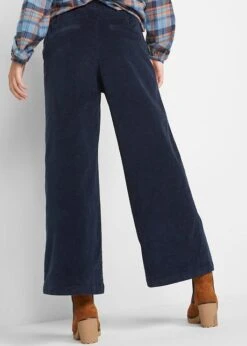 Pantalon Large En Velours Côtelé Avec Taille Haute élastiquée, Longueur Cheville 12 Pantalon Large En Velours Côtelé Avec Taille Haute élastiquée, Longueur Cheville -Venus Mode Winkel 22159066 5WnMPMtJ