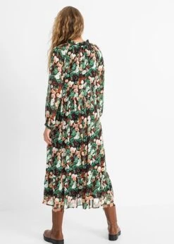 Rainbow Robe Longue Avec Polyester Recyclé Et Imprimé Floral -Venus Mode Winkel 22159362 2BC2T0hE
