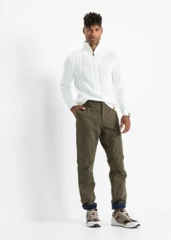 Pantalon Thermo Extensible Avec Poches Cargo Regular Fit, Straight -Venus Mode Winkel 22159706 0nChX1P8