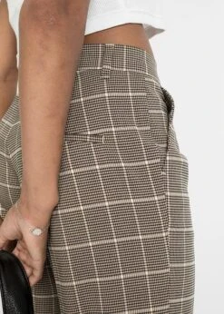 Rainbow Pantalon Tailoring Avec Motif Pied-de-poule Et Jambes Larges -Venus Mode Winkel 22161774 oMVqAz8k