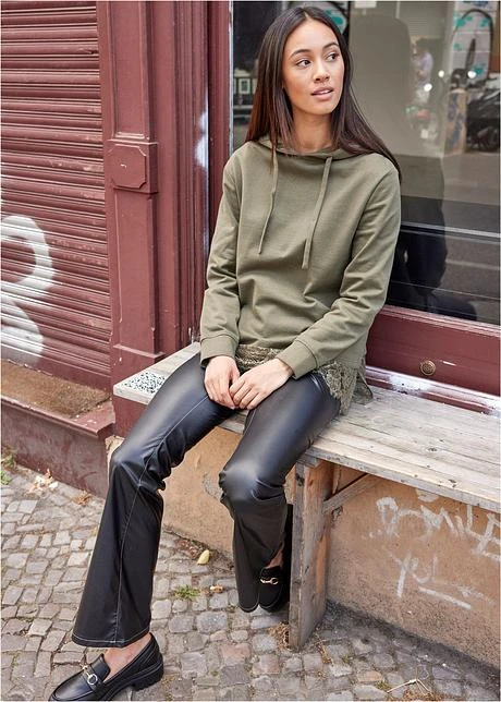 Rainbow Pantalon évasé Avec Coutures Contrastantes 9 Rainbow Pantalon évasé Avec Coutures Contrastantes - Afbeelding 7