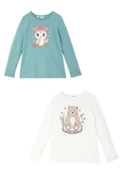 Lot De 2 T-shirts Manches Longues Fille -Venus Mode Winkel 22169742 B4ZSMva0