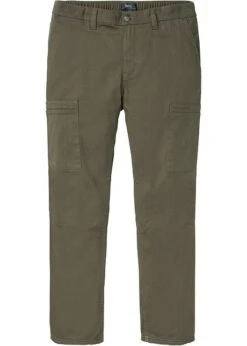 Pantalon Thermo Extensible Avec Poches Cargo Regular Fit, Straight