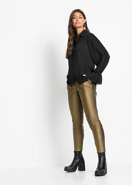 Chemisier à Manches Plissées 6 Chemisier à Manches Plissées - Afbeelding 4