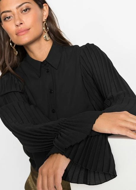 Chemisier à Manches Plissées 8 Chemisier à Manches Plissées - Afbeelding 6