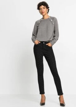 Jean Extensible Avec Application Strass -Venus Mode Winkel 22185690 9nacFM0L