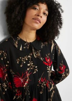 Robe Tissée En Viscose, Coupe Trapèze, Longueur Genou -Venus Mode Winkel 22186522 CcpiYBGl