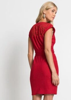 Robe Brillante Avec Empiècement En Dentelle -Venus Mode Winkel 22190892 Qu0EwF6s