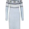 Robe En Maille Motif Norvégien, Longueur Genou -Venus Mode Winkel 22194668 aFTb2HJh